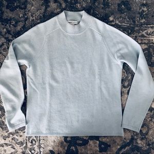 Wendy B 100% cashmere mic-neck sweater